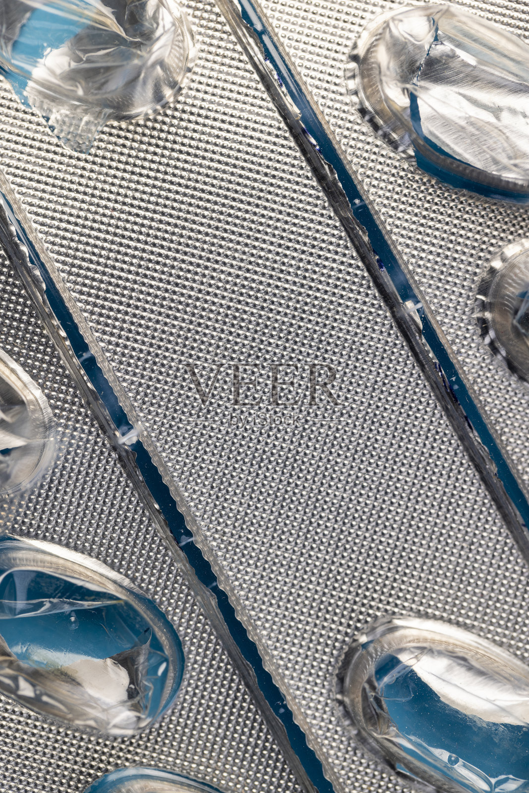 使用空塑料药品包装照片摄影图片