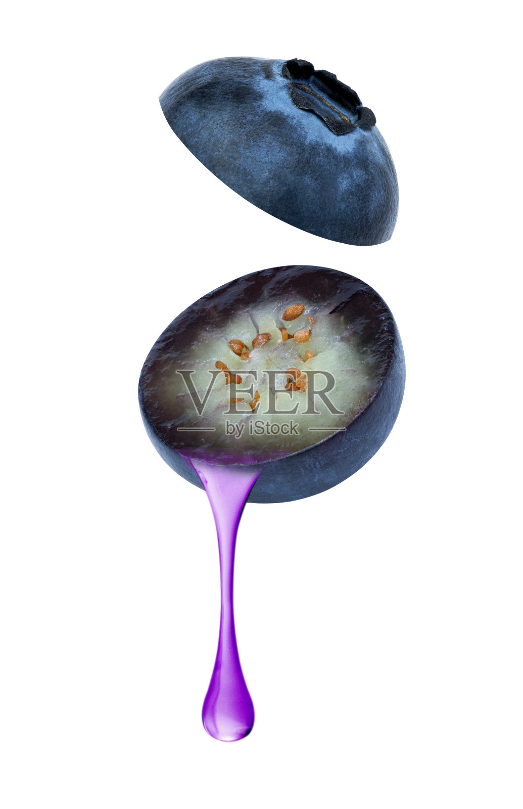 蓝莓汁飞溅照片摄影图片