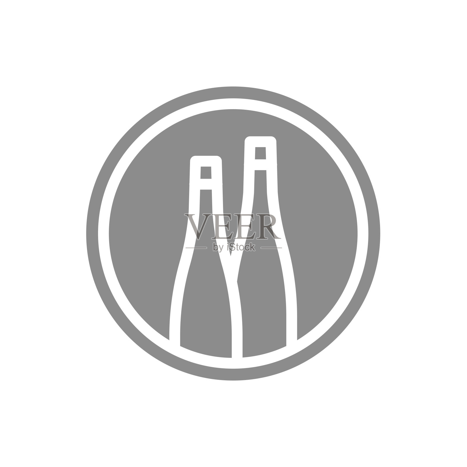 玻璃瓶回收站标签插画图片素材