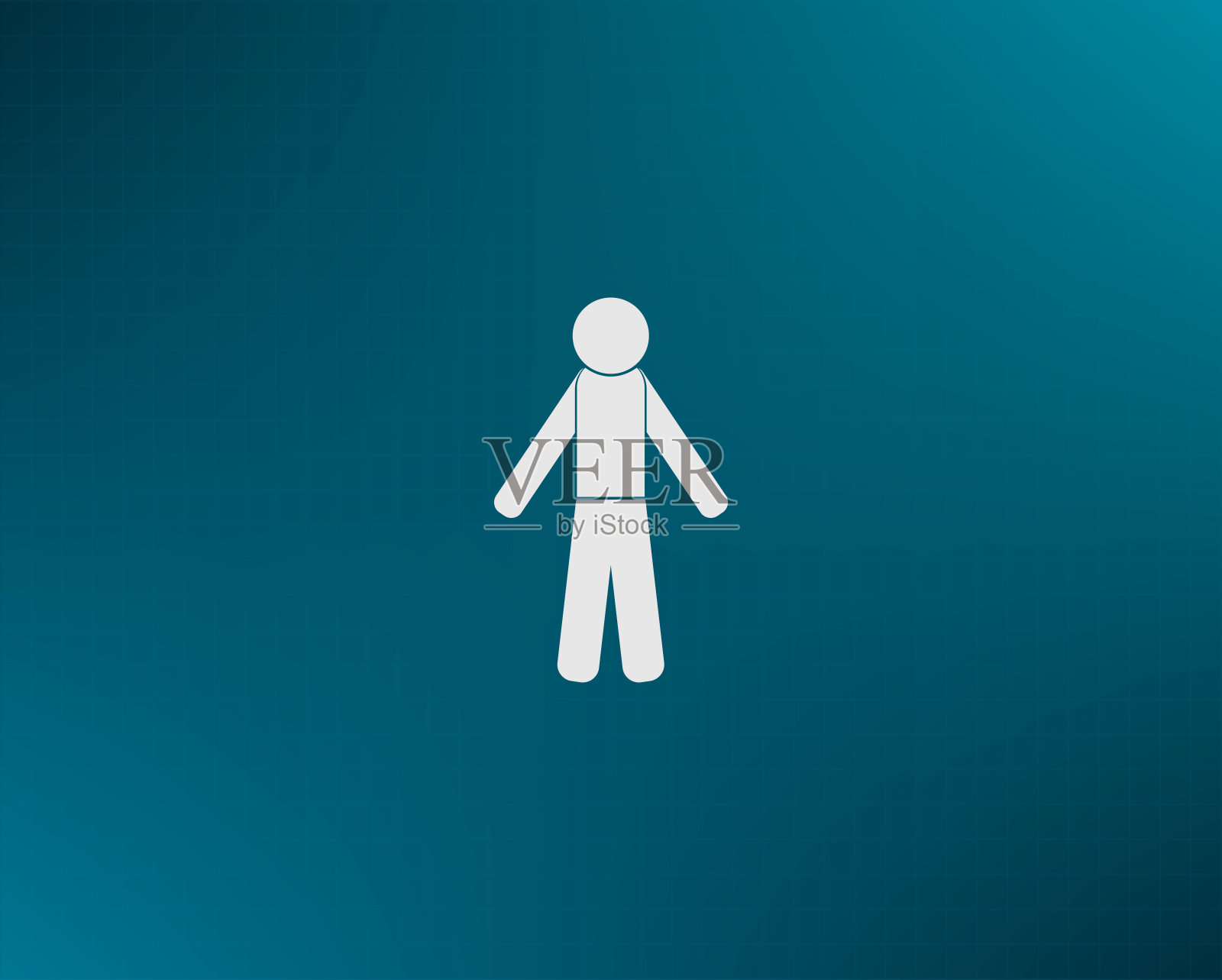 矢量插图，背景渐变。插画图片素材