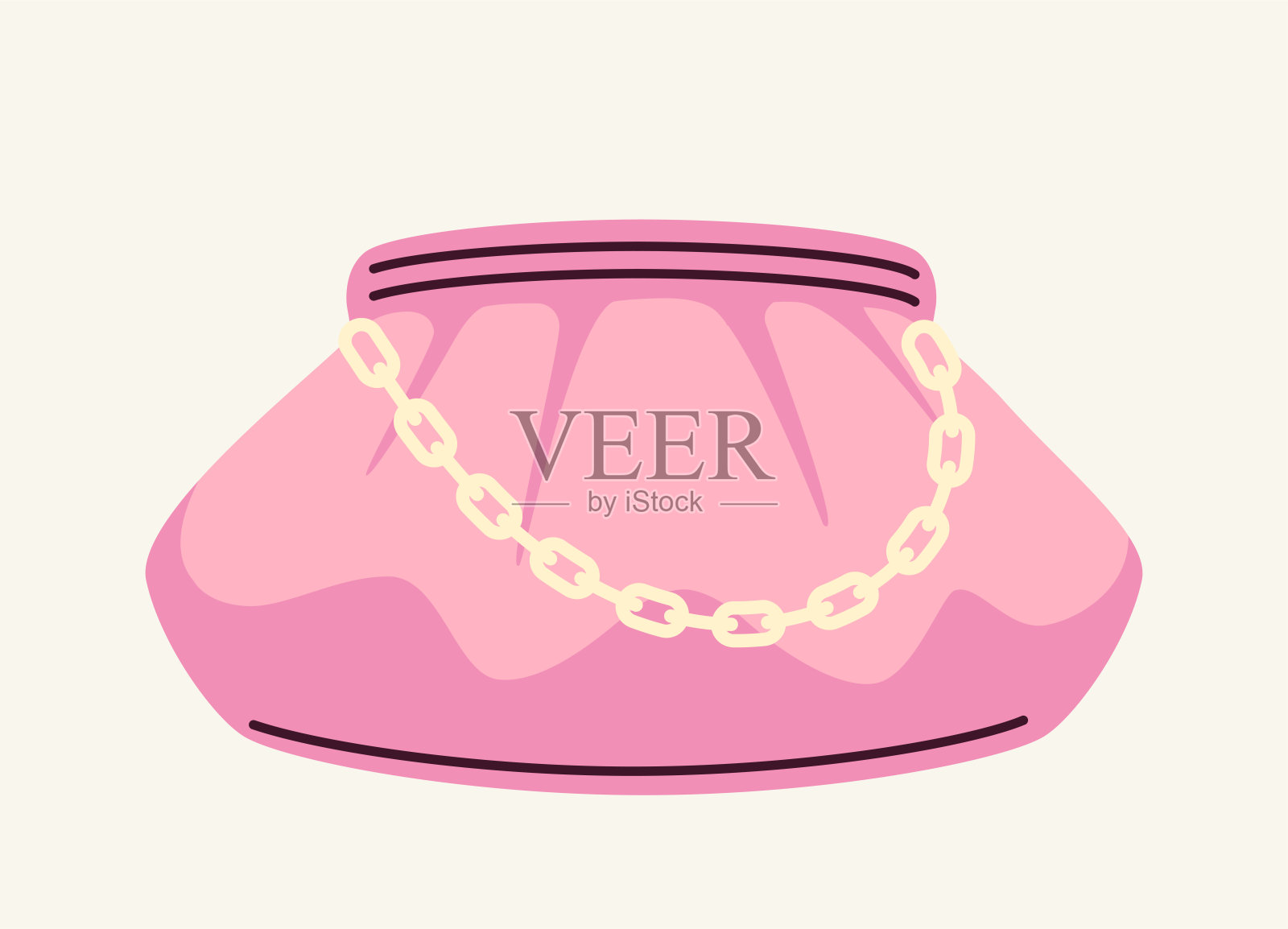 时尚女包矢量插画图片素材