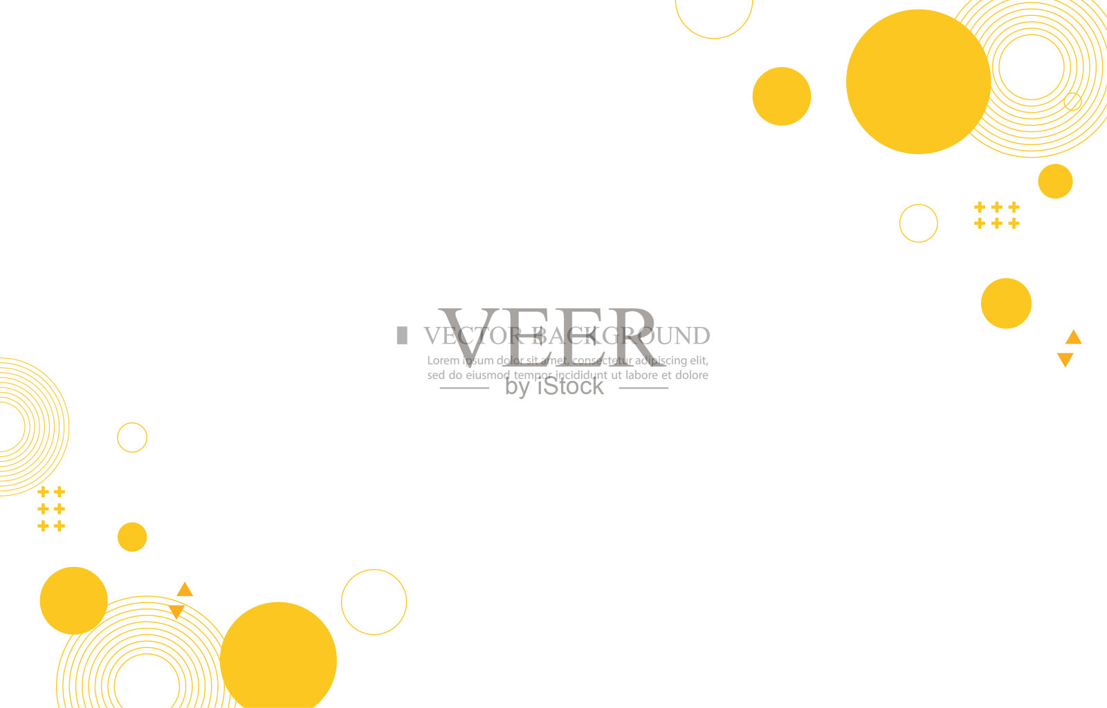 几何矢量背景。最小的概念插画图片素材