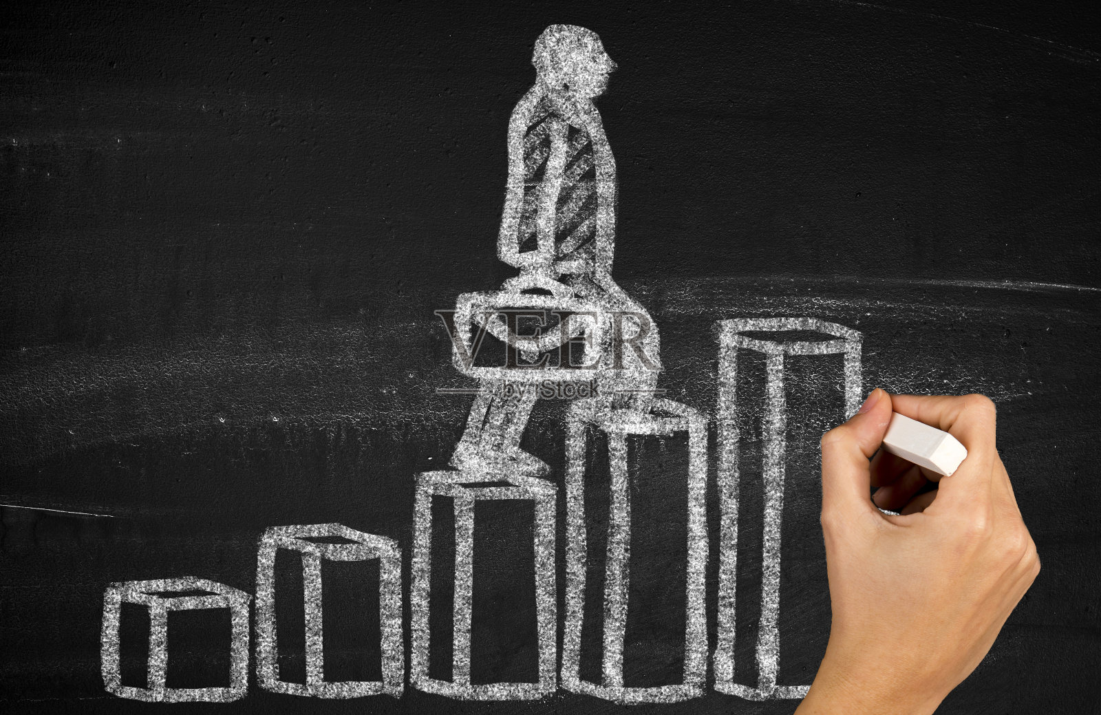 经营目标实现理念照片摄影图片