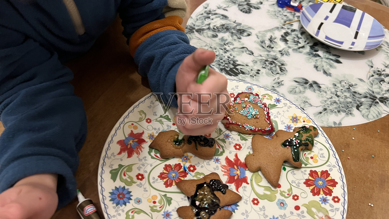 圣诞姜饼照片摄影图片