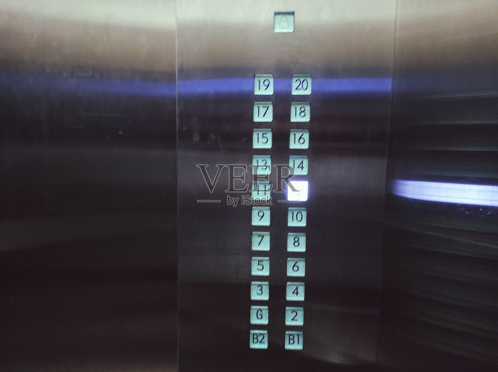 电梯的楼层按钮照片摄影图片