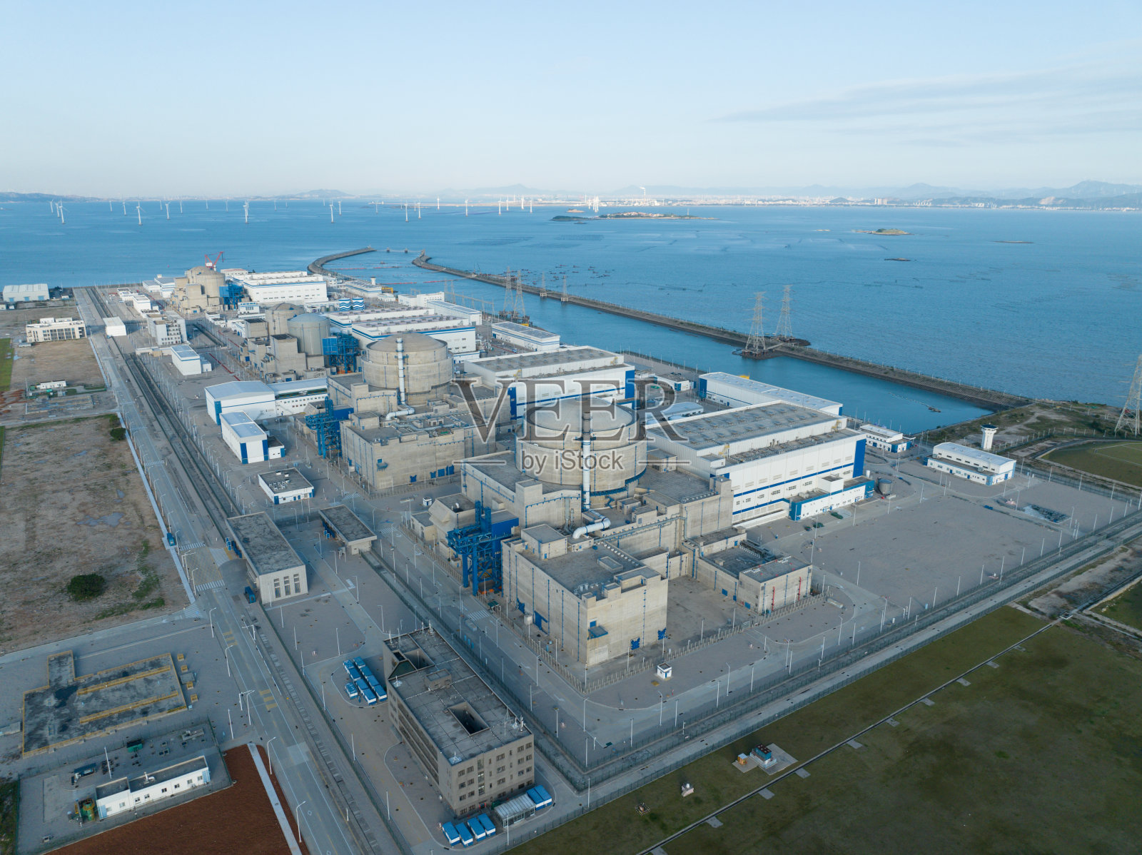 核电站照片摄影图片