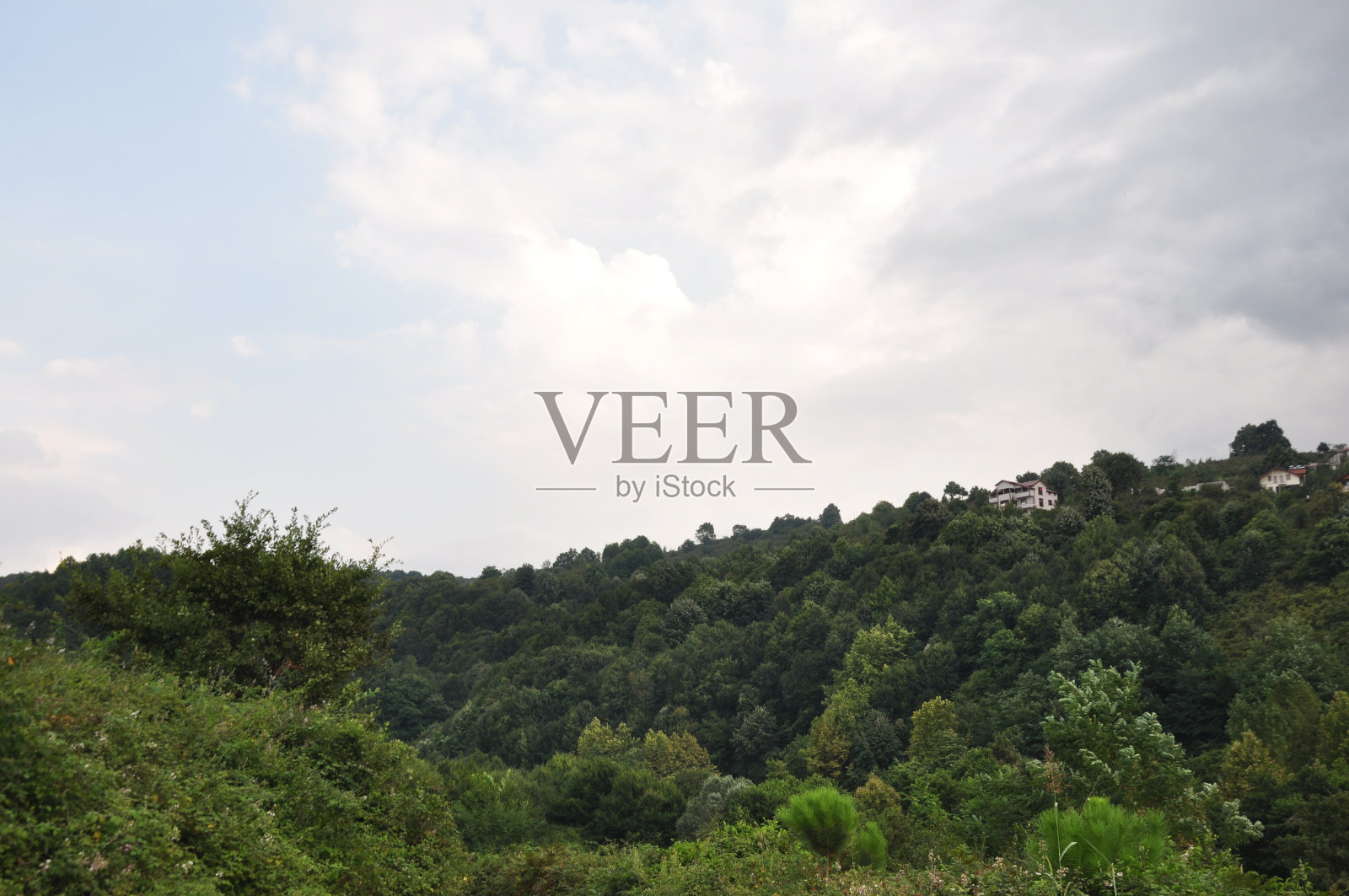 青山青云天照片摄影图片