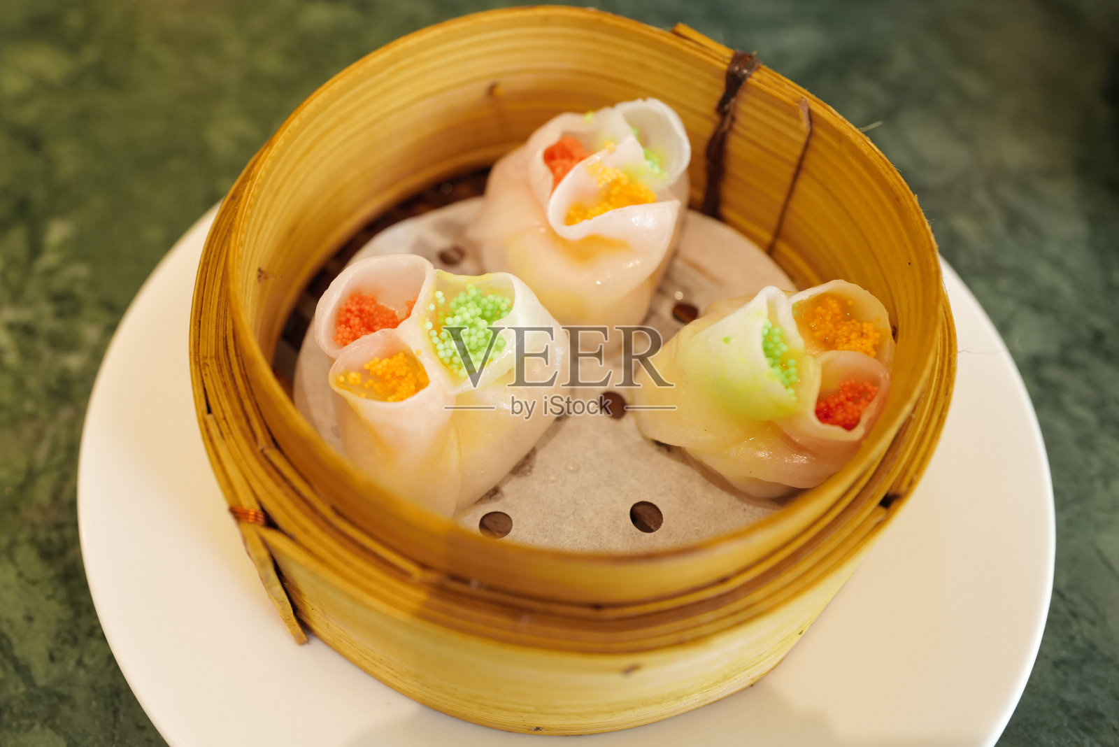 中式点心特写照片摄影图片