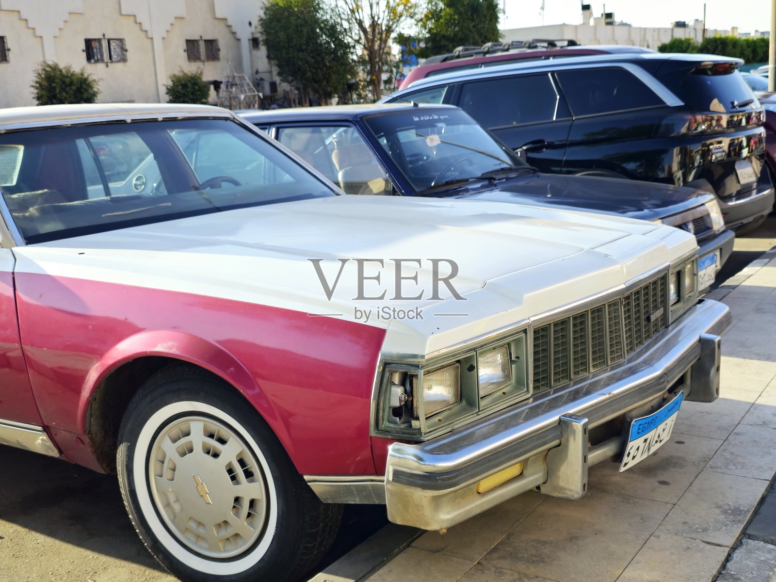 老式复古雪佛兰汽车，雪佛兰是美国通用汽车公司（GM）的汽车部门，始于1911年11月照片摄影图片