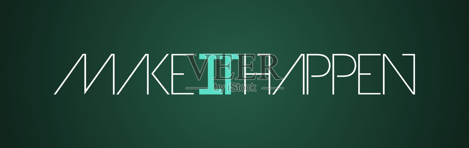 让它发生文字与彩色背景照片摄影图片