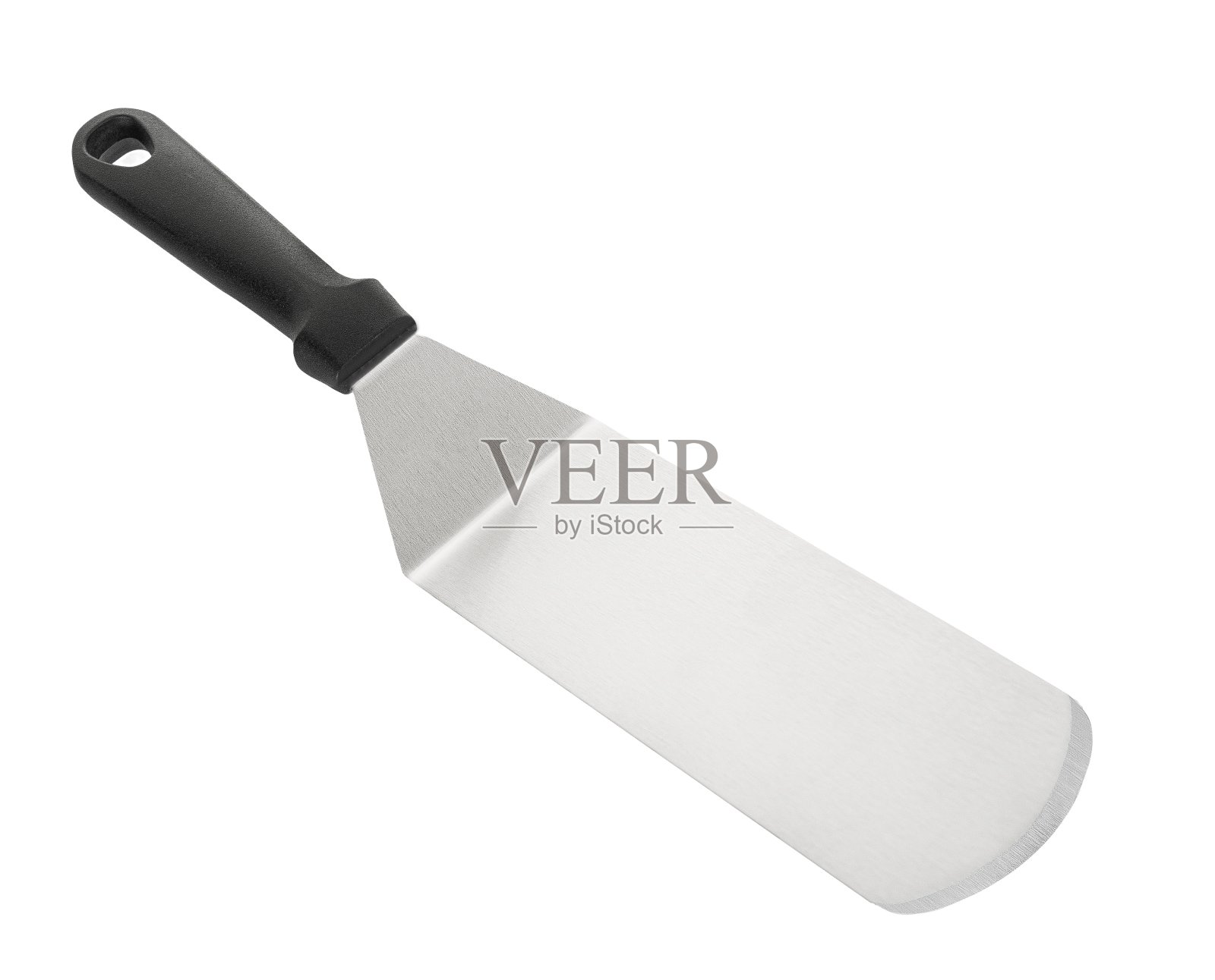 烧烤和烧烤铲工具在白色背景照片摄影图片