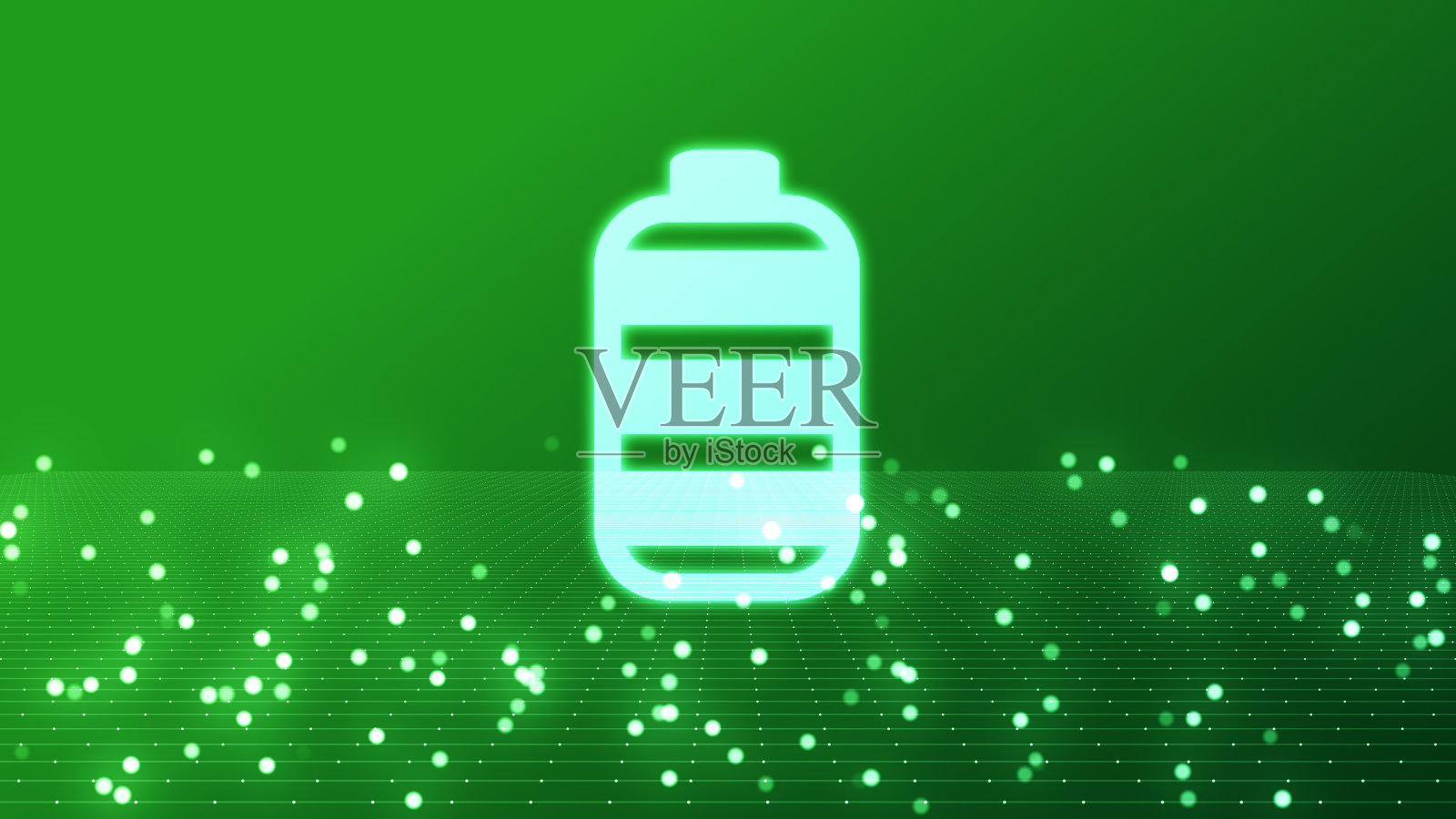 摘要:电池充电图标以线条和三角形的形式呈现，在后台点连接网络。照片摄影图片