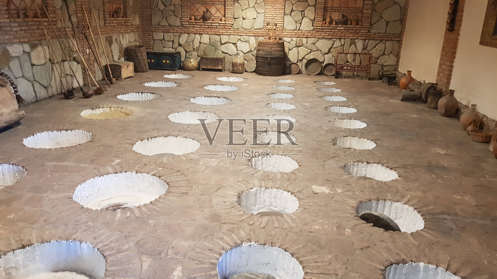 特拉维酒窖照片摄影图片