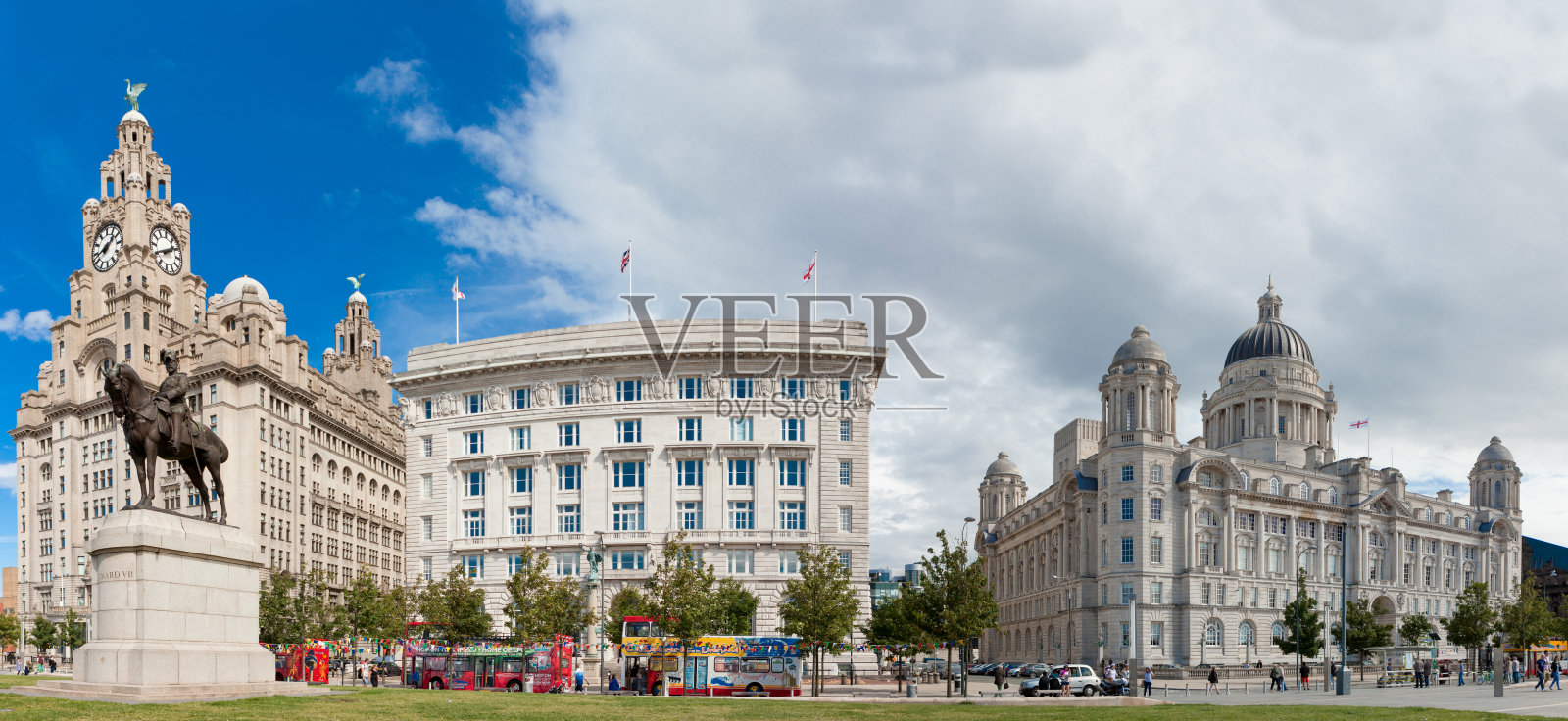 三格雷斯，利物浦照片摄影图片