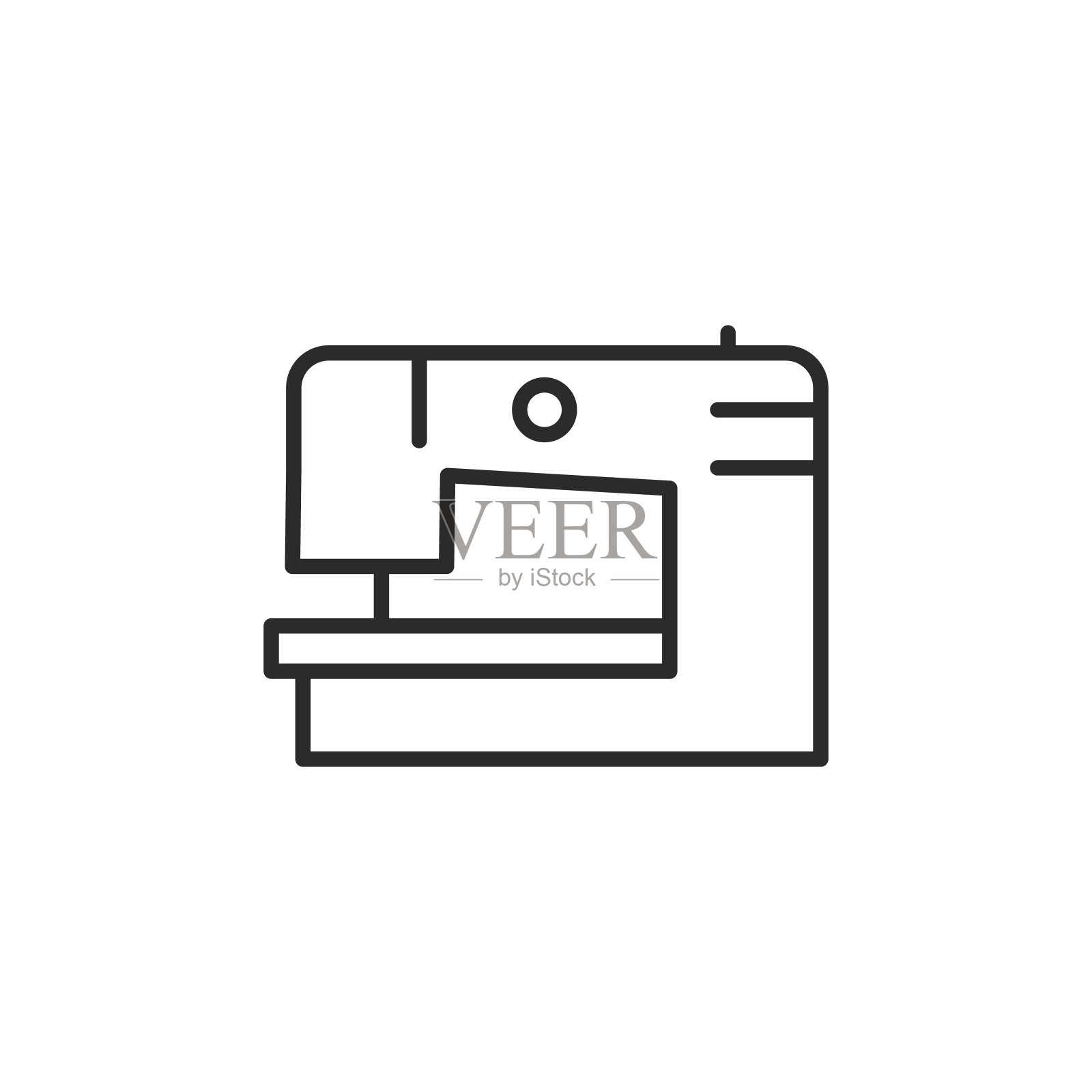 缝纫机图标插画图片素材