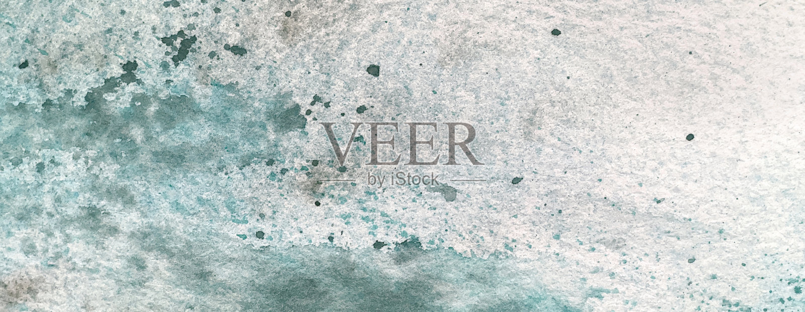 水彩纹理背景深蓝色米色散粉奢华美容产品背景海军蓝海浪云水彩纹理插画图片素材