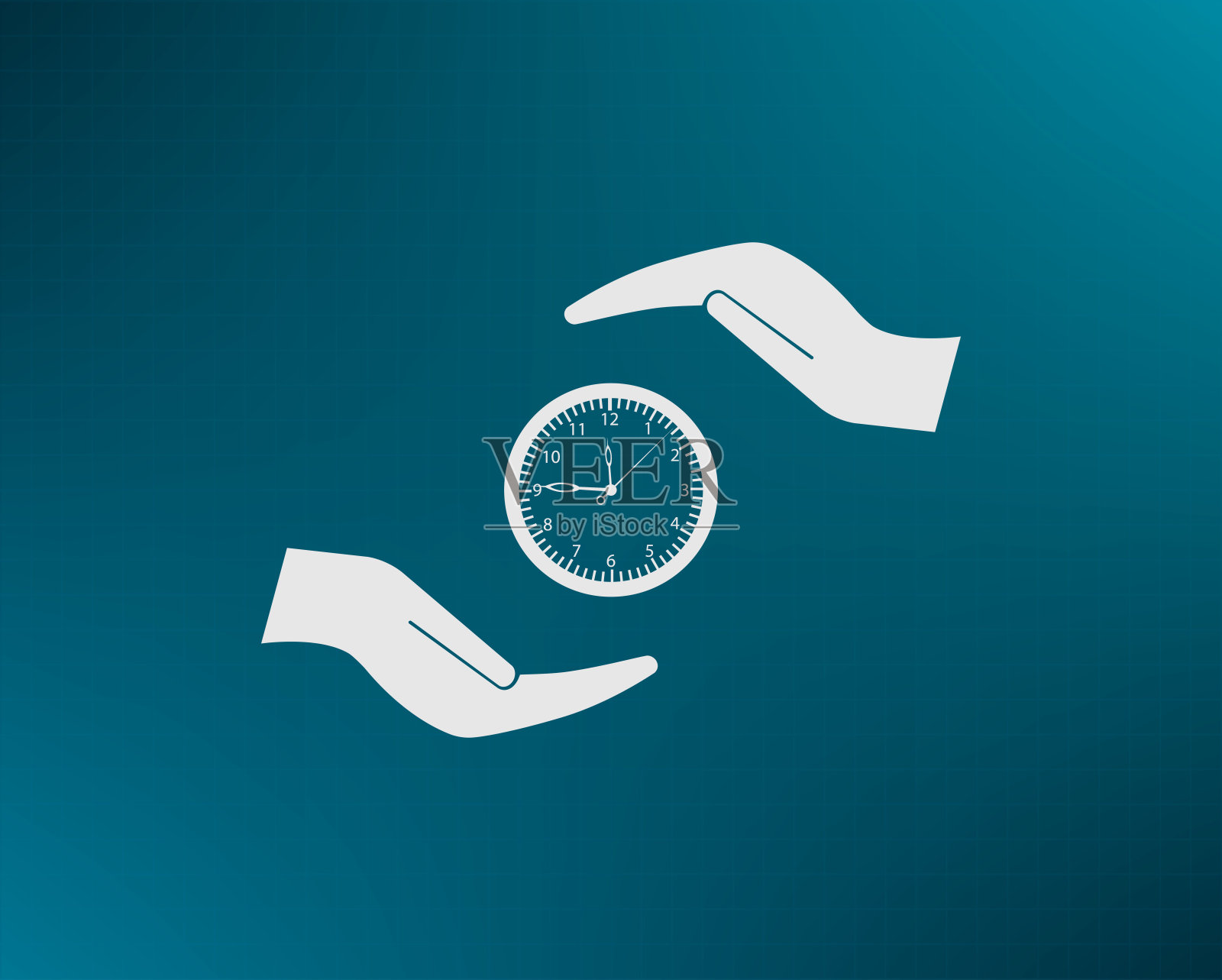 矢量插图，背景渐变。插画图片素材