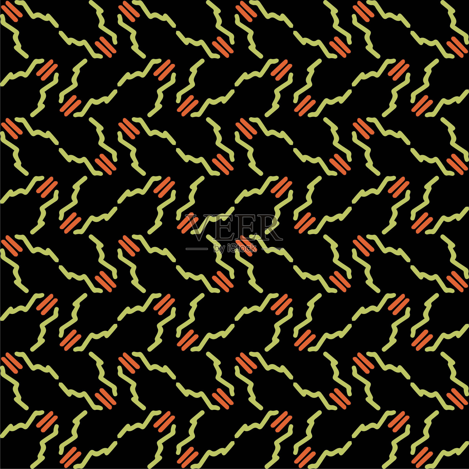 装饰表面无缝花纹设计插画图片素材