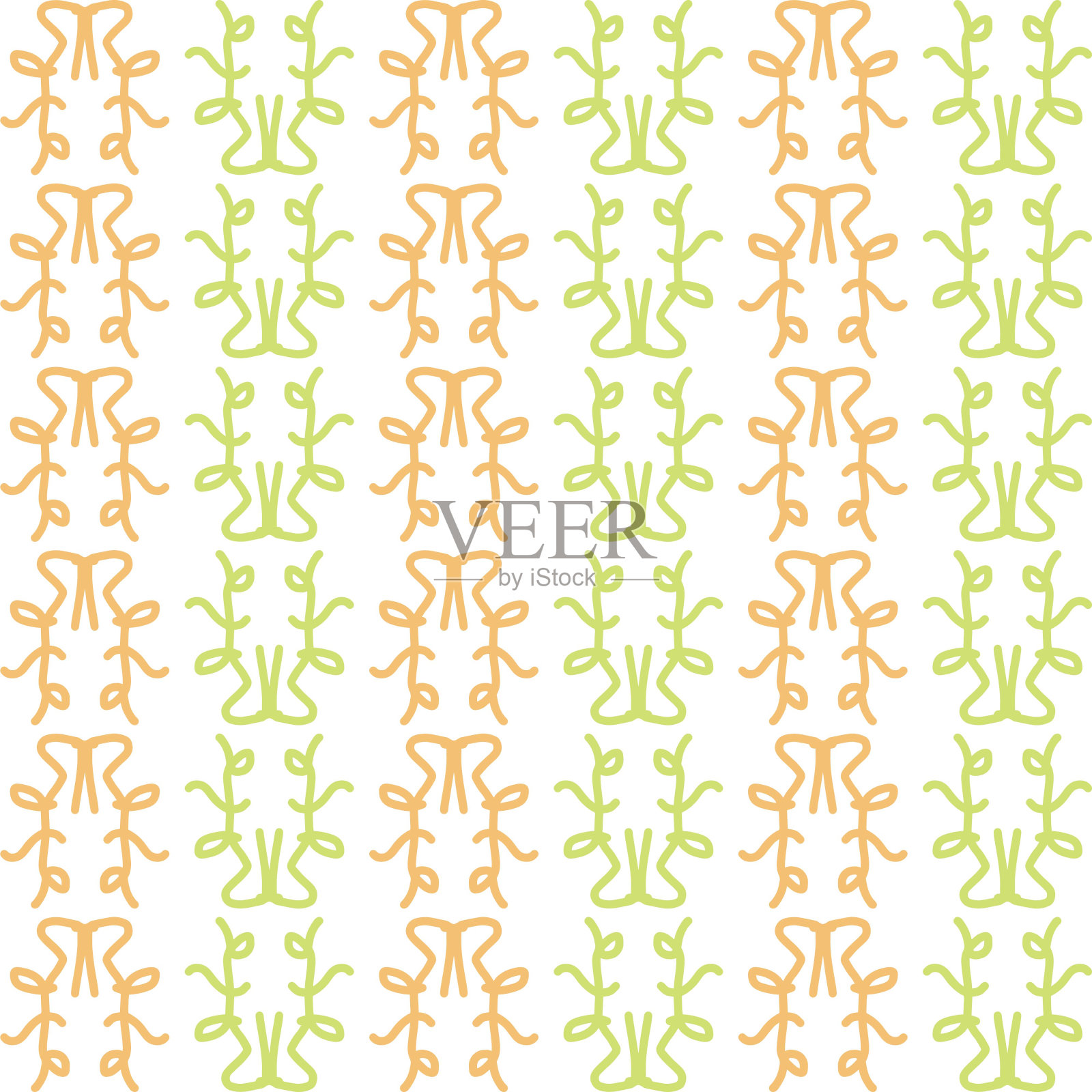 装饰表面无缝花纹设计插画图片素材