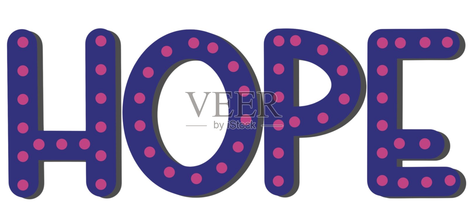 希望插画图片素材