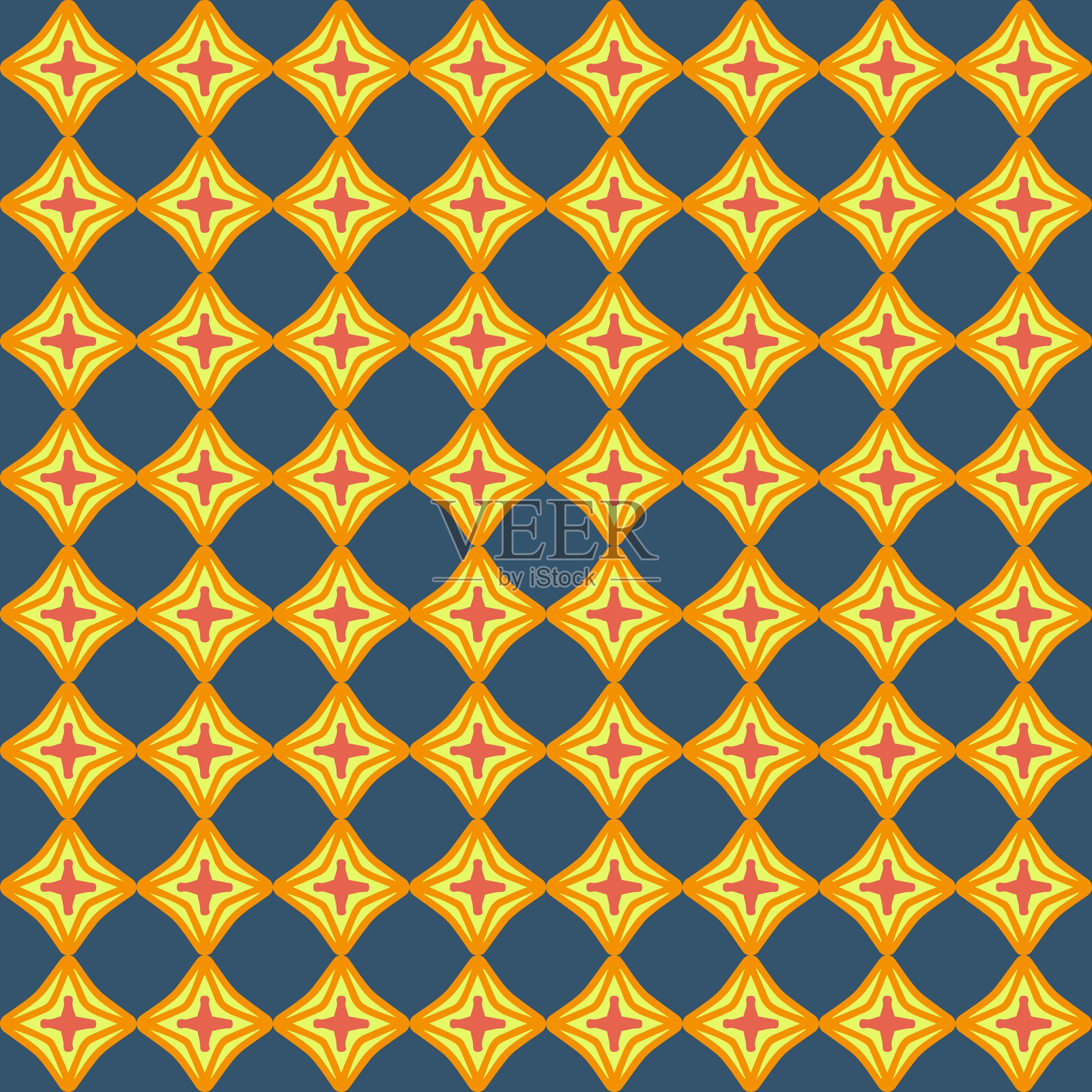 装饰表面无缝花纹设计插画图片素材