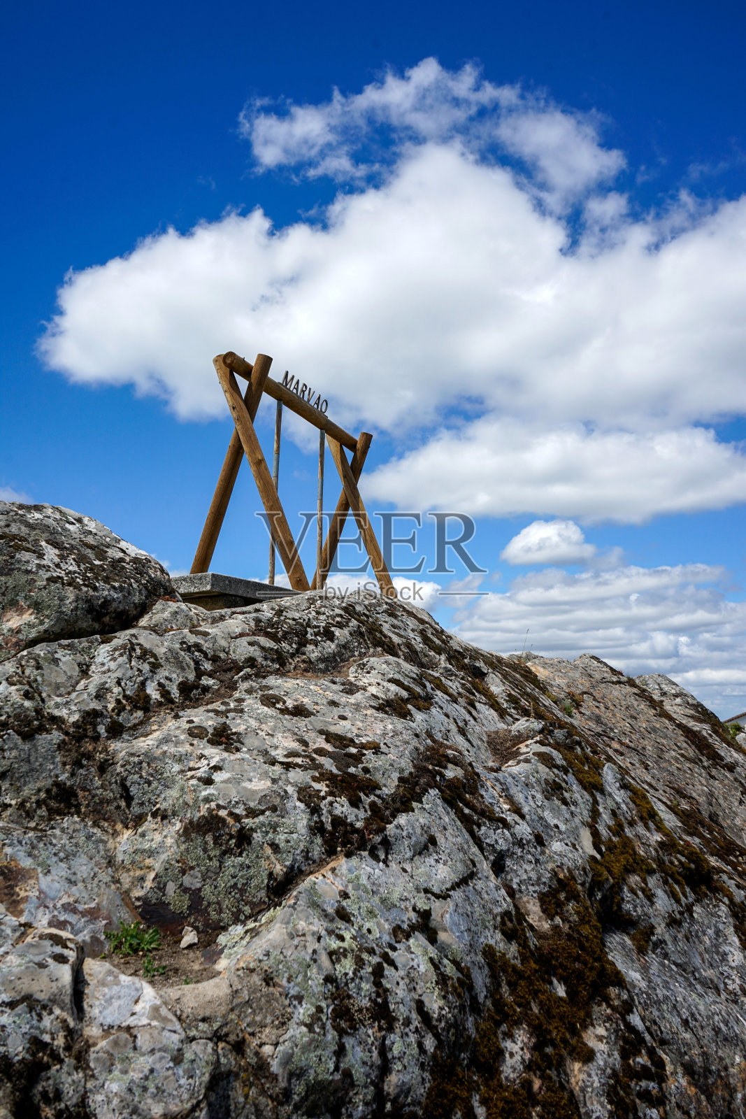 Marvao摇摆。照片摄影图片