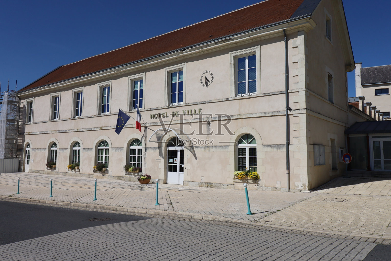 La Roche Posay -市政厅照片摄影图片