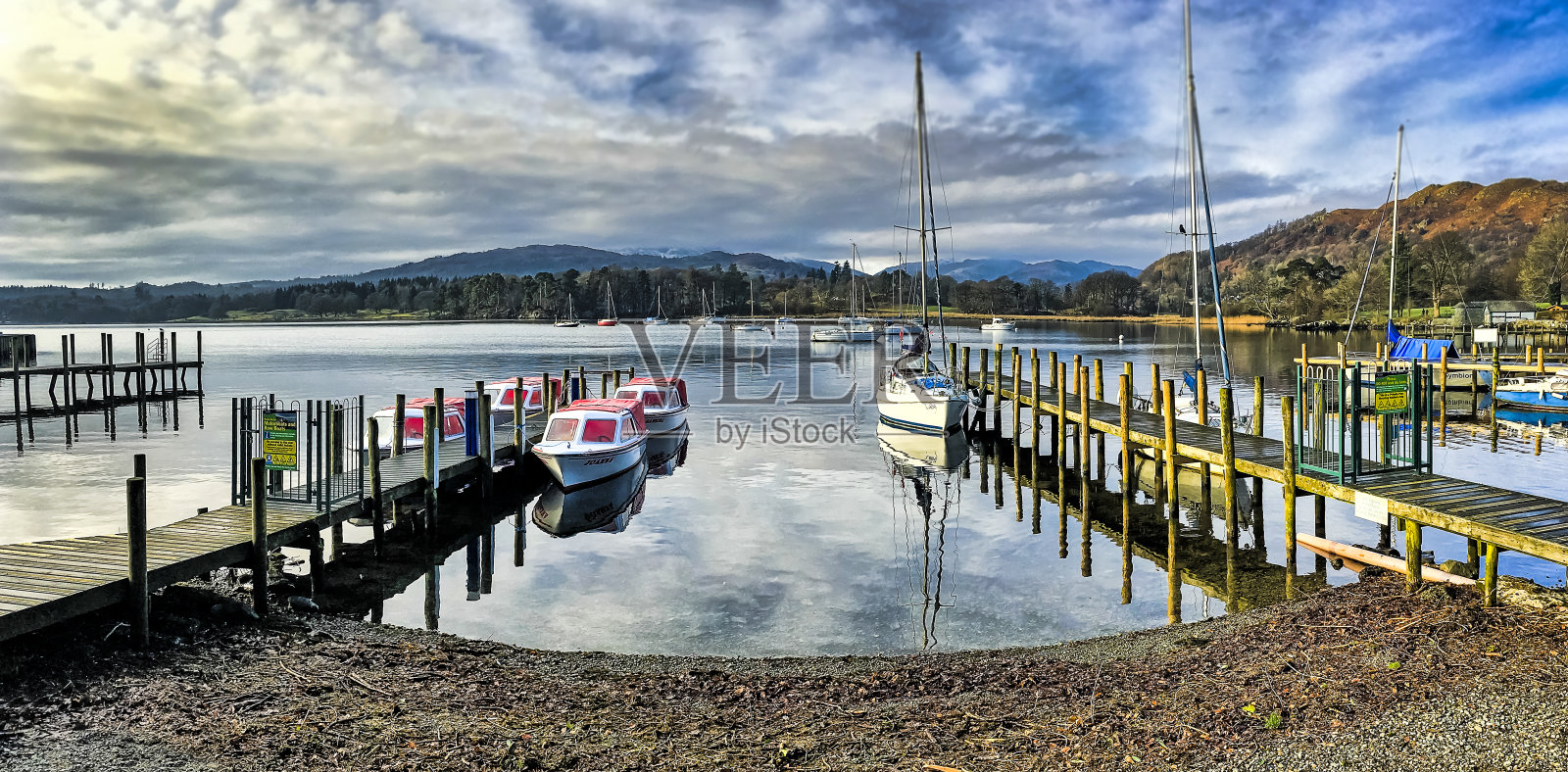 温德米尔湖湖照片摄影图片