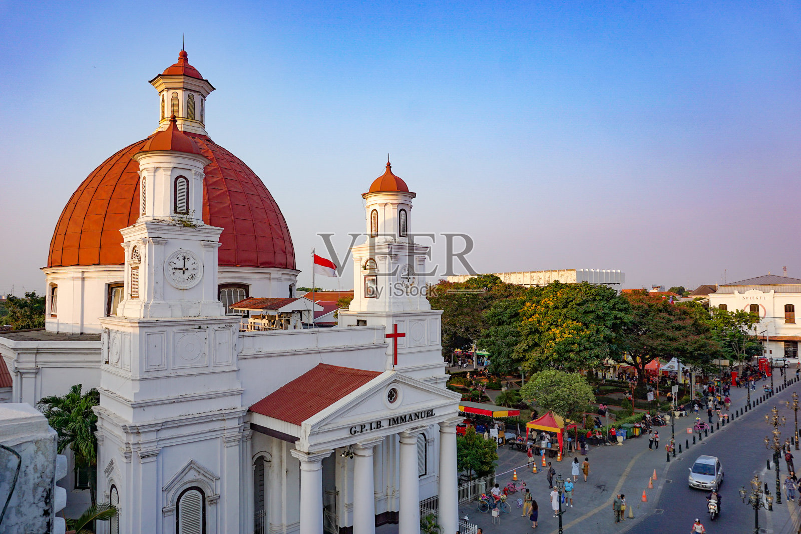 Blenduk教堂照片摄影图片