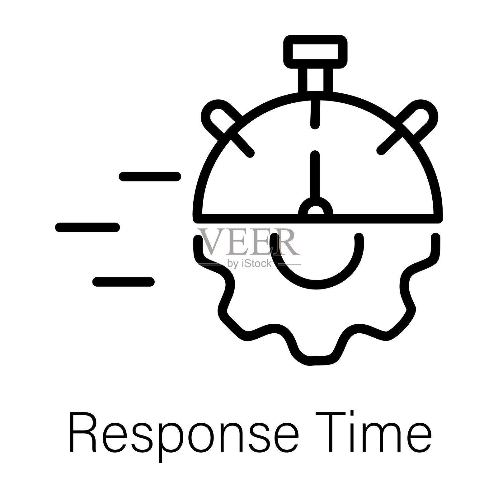 响应时间插画图片素材