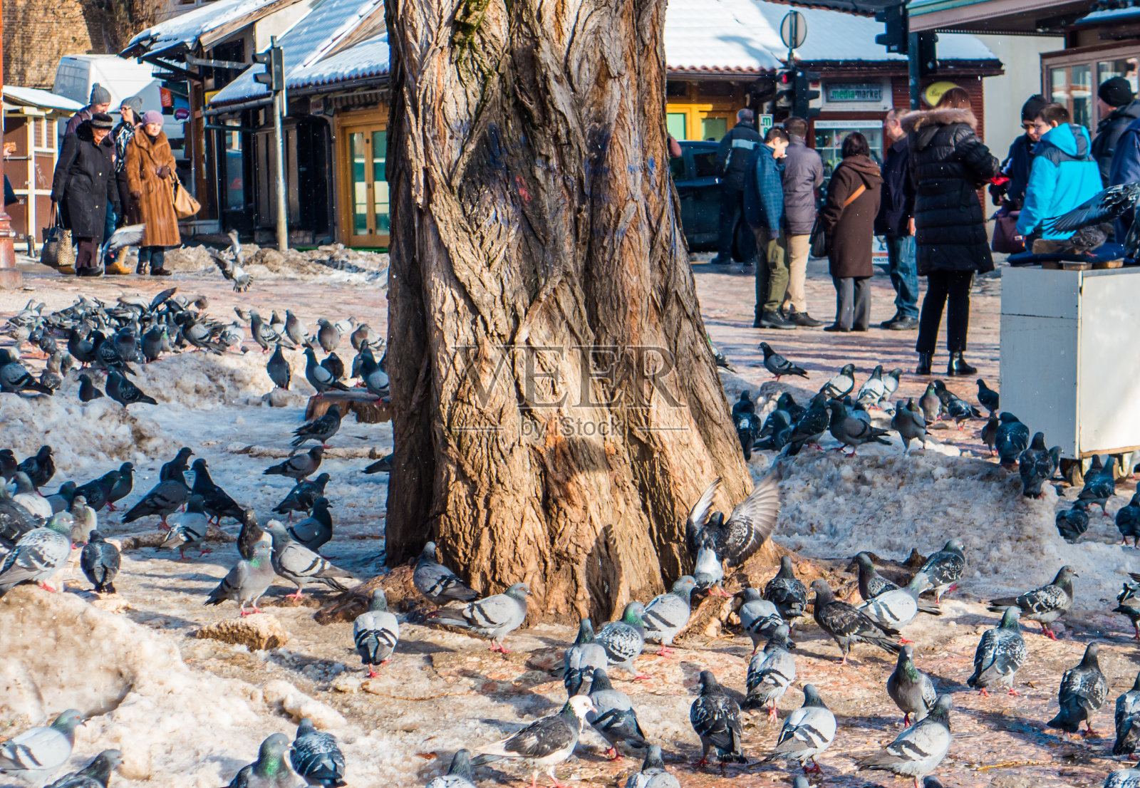 Bascarsija广场照片摄影图片