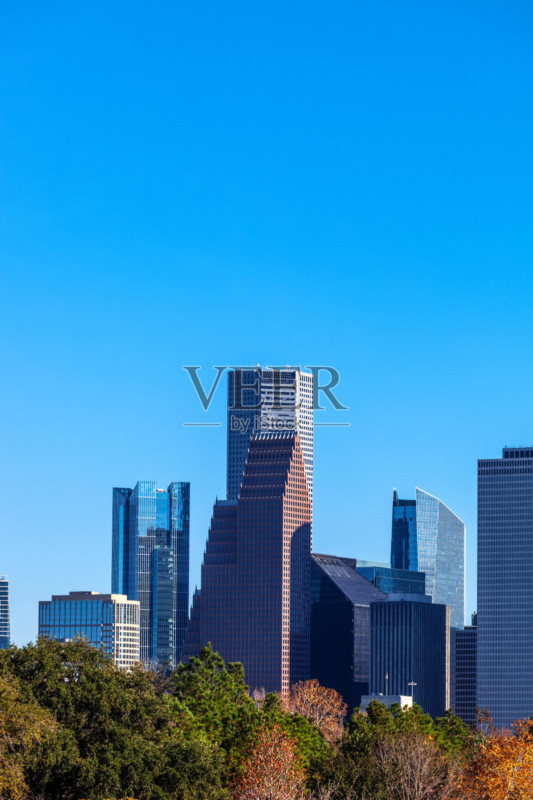 休斯顿市中心，德克萨斯州照片摄影图片