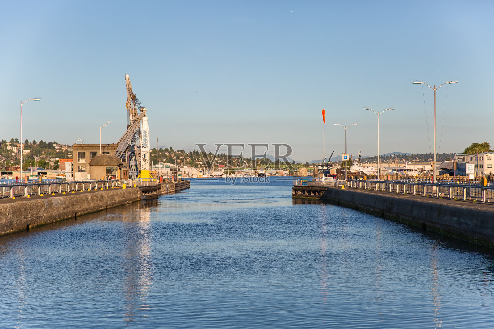 巴拉德·洛克，海勒姆·m·奇滕登·洛克照片摄影图片