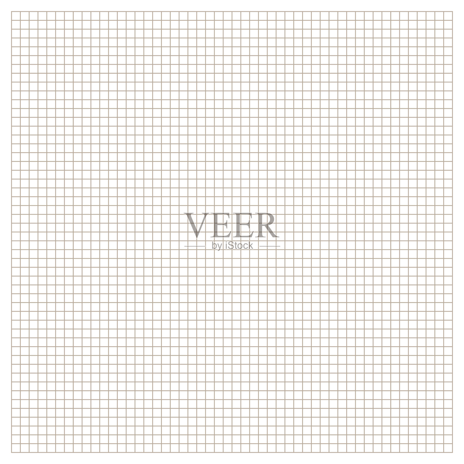 方格纸。抽象的正方形背景与彩色图形。几何图案的学校，壁纸，纹理，笔记本。透明背景上的空白插画图片素材