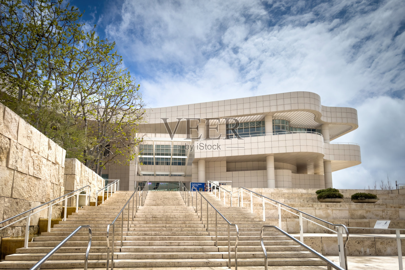 美国加州洛杉矶的盖蒂中心照片摄影图片