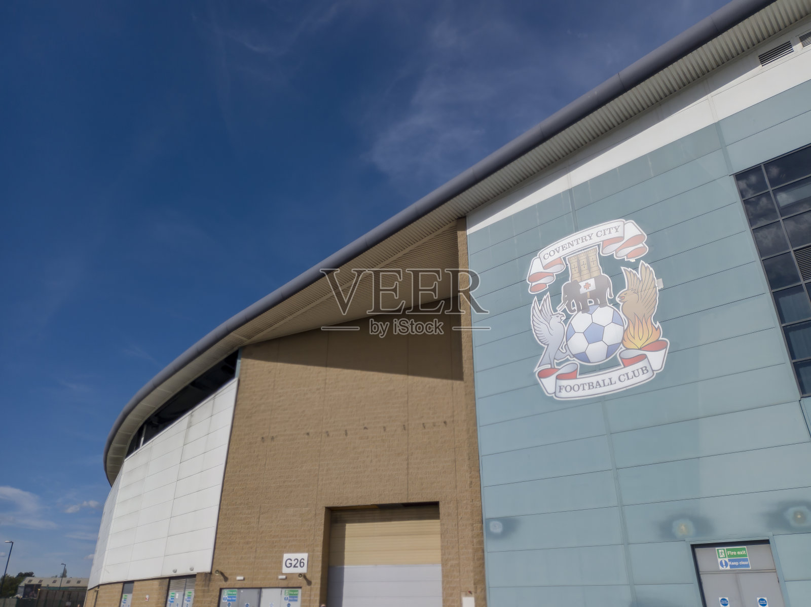 哥伦比亚广播公司体育馆是英国西米德兰兹郡考文垂市足球俱乐部的主场照片摄影图片