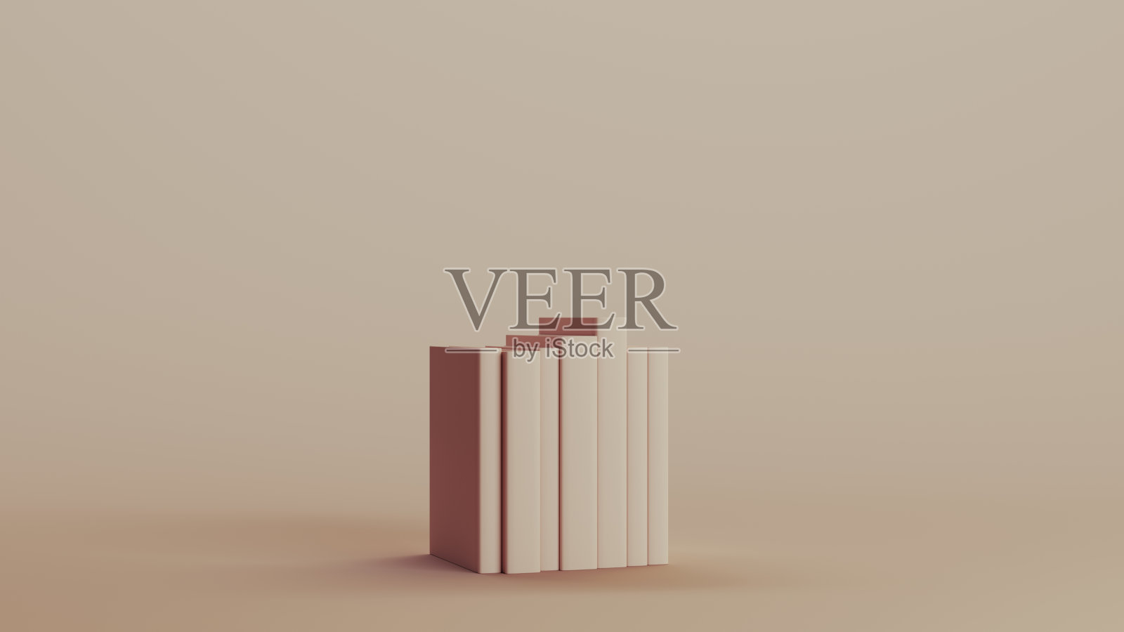 书籍，笔记本，精装，行教育信息，中性背景，柔和色调，米黄色，棕色照片摄影图片