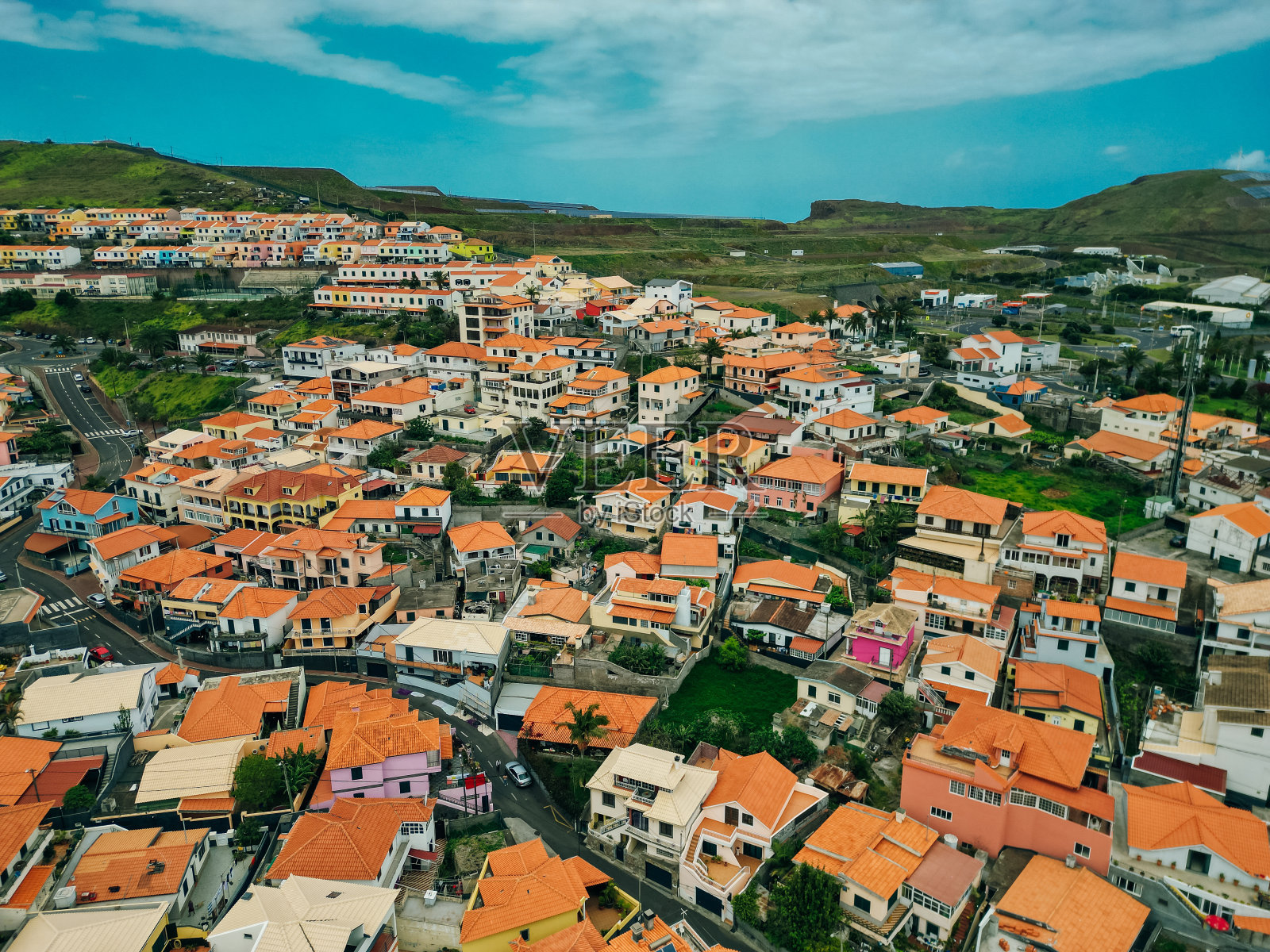 葡萄牙马德拉岛的Canical小镇照片摄影图片
