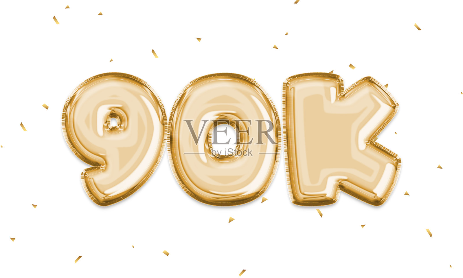 9万粉丝庆祝。社交媒体海报。追随者感谢你的来信。三维渲染照片摄影图片