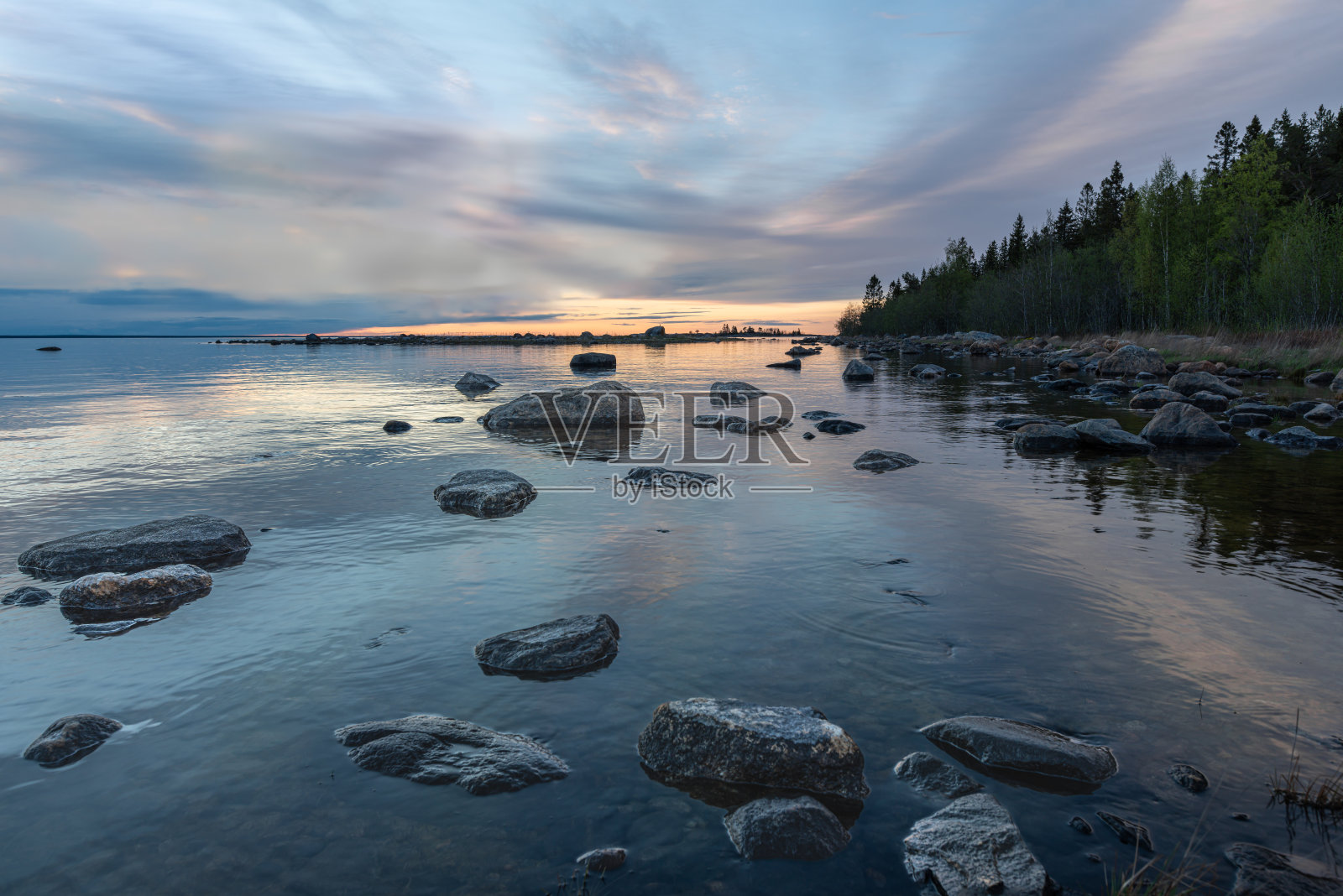 海边的蓝色时光照片摄影图片