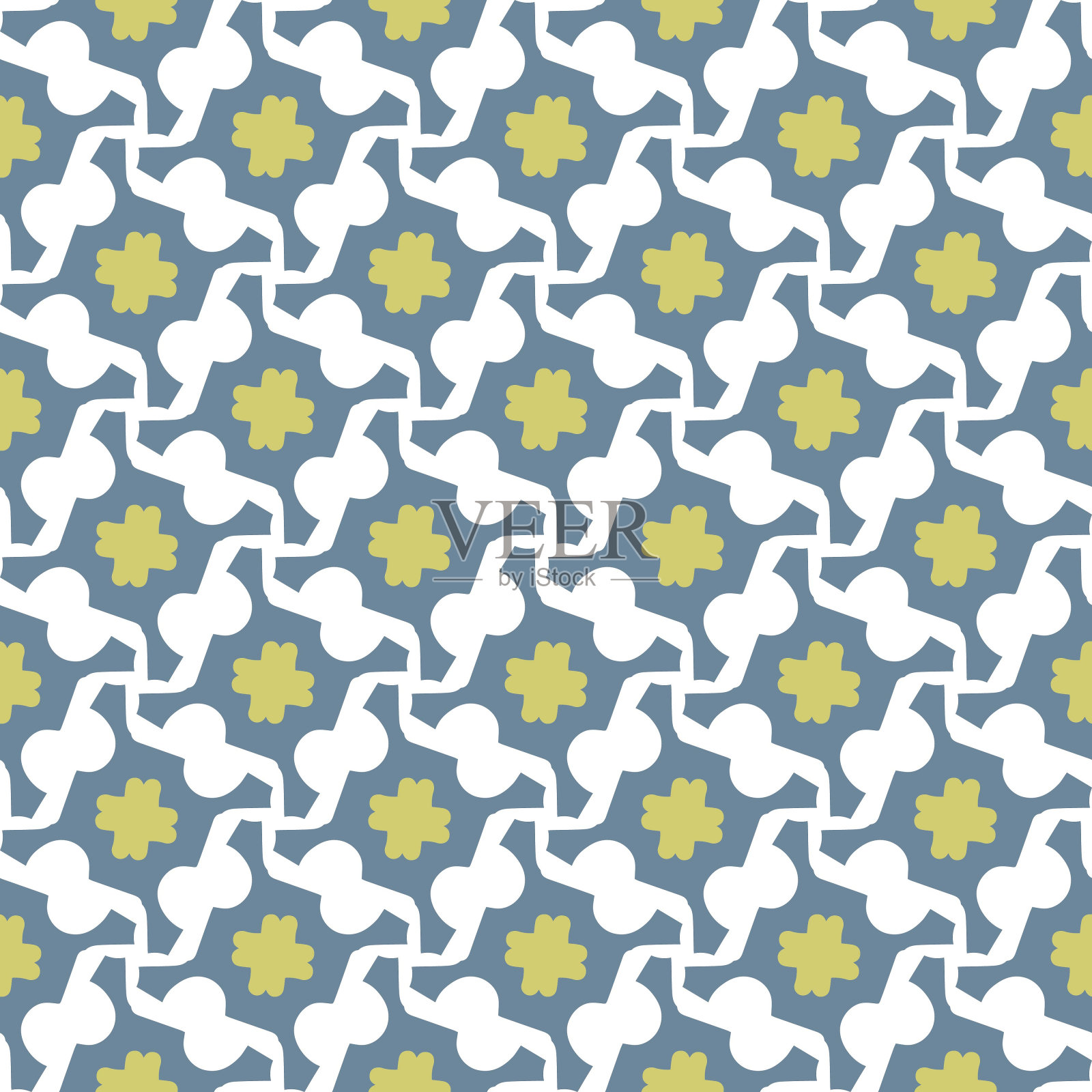 装饰表面无缝花纹设计插画图片素材