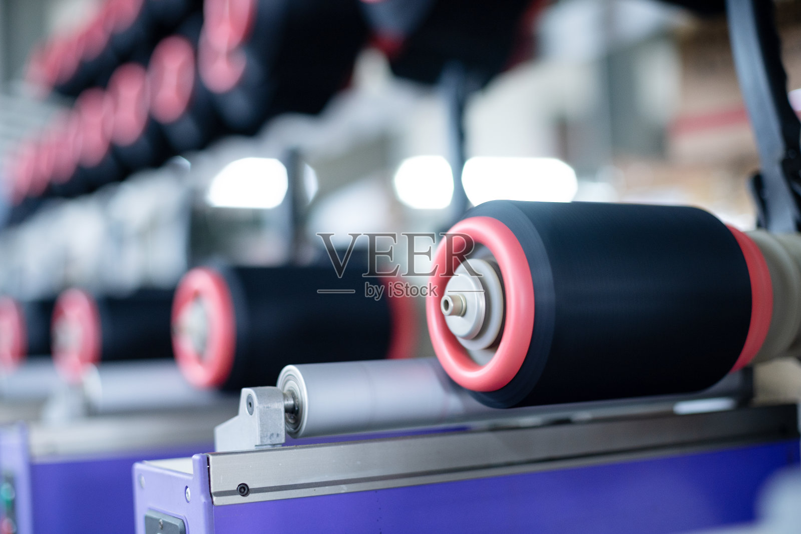 化纤制线厂照片摄影图片