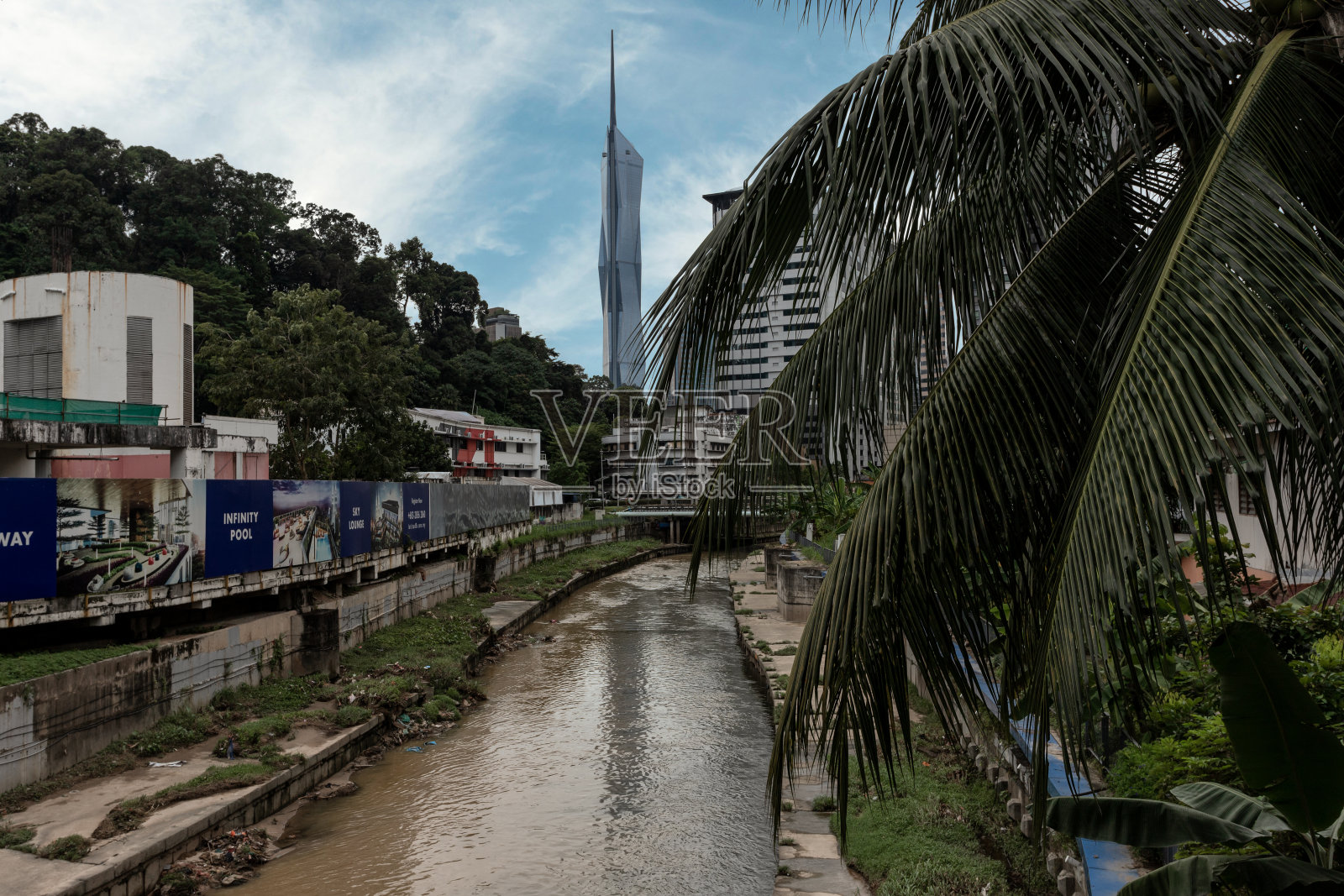 吉隆坡运河照片摄影图片