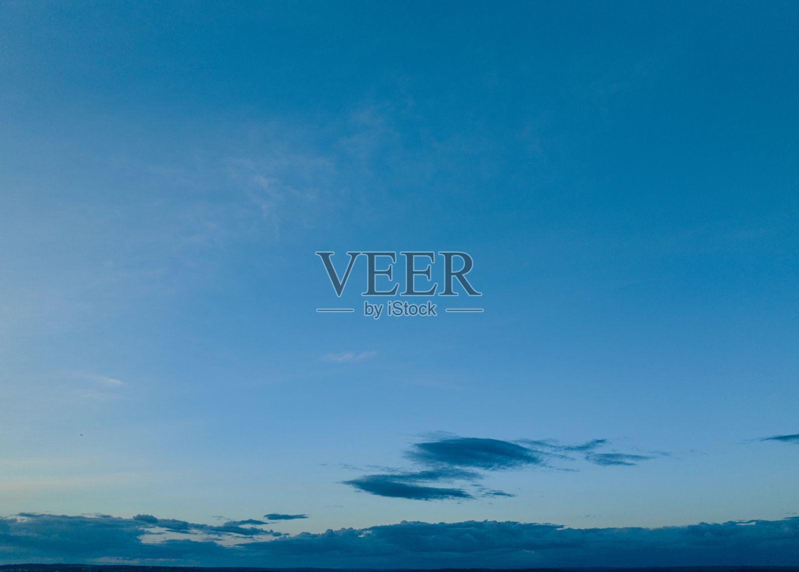 西雅图日落时的天空景观照片摄影图片