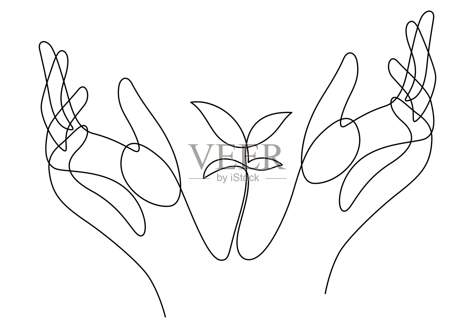 打印插画图片素材