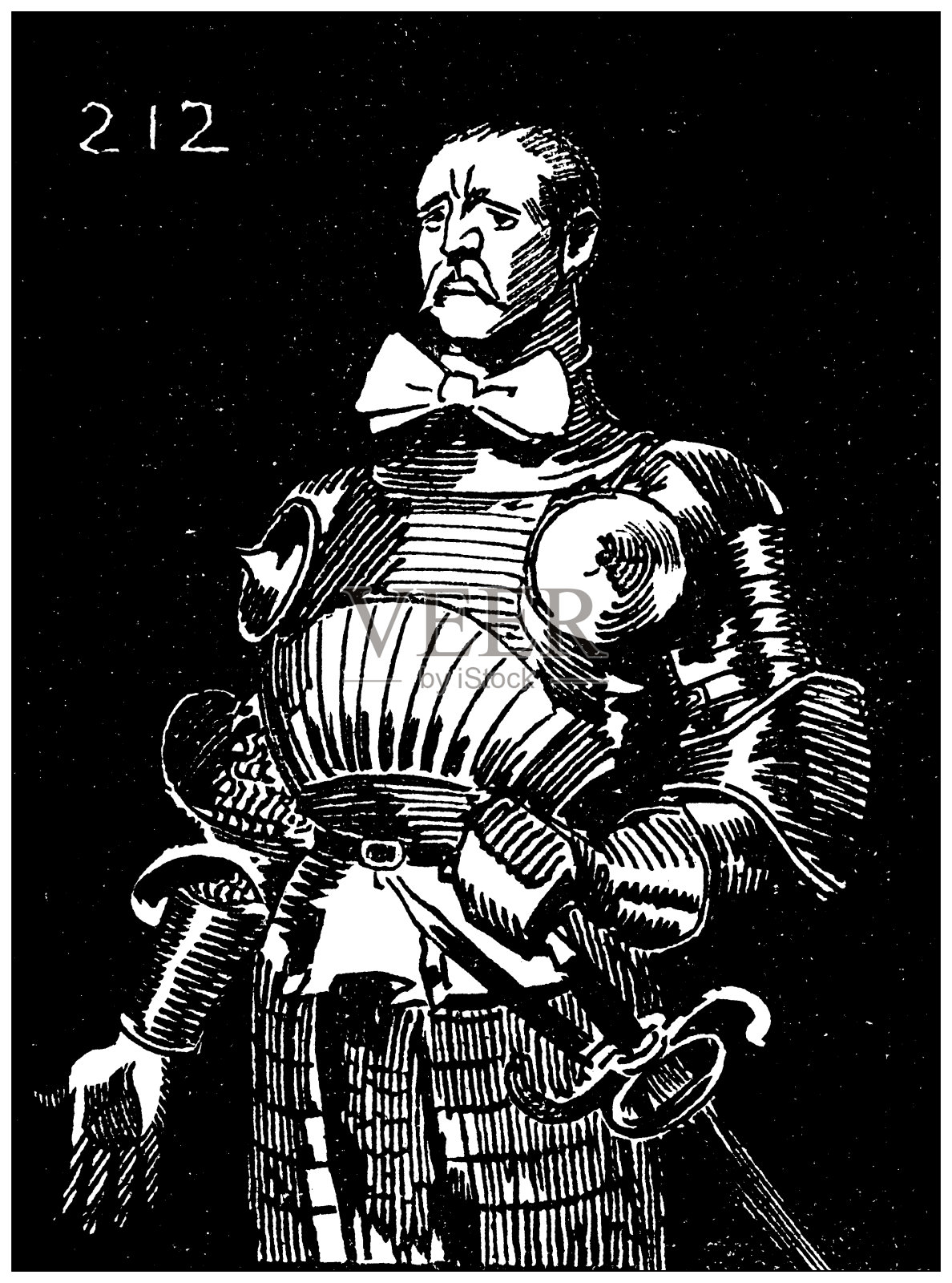 英国讽刺漫画插画图片素材