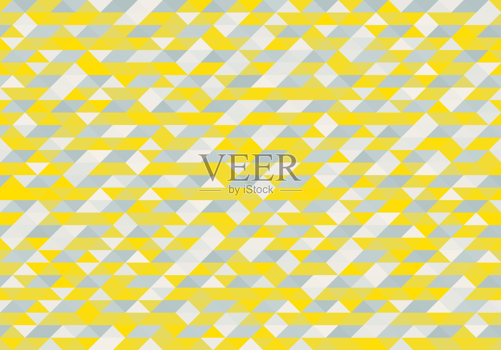 无缝黄色抽象形状背景图案插画图片素材