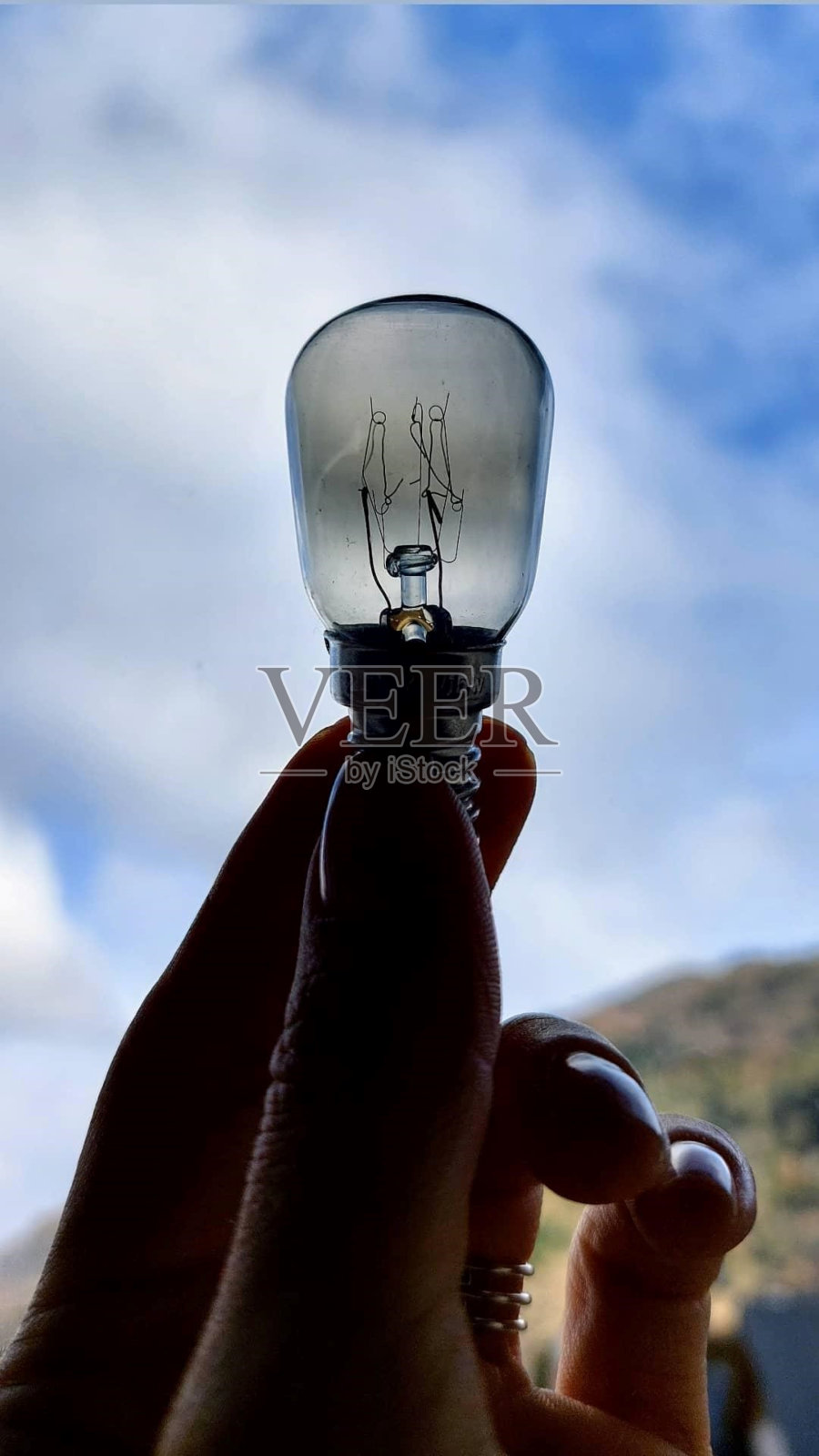 灯泡照片摄影图片