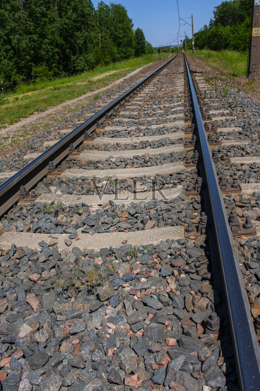 铁路轨道，火车用钢路照片摄影图片