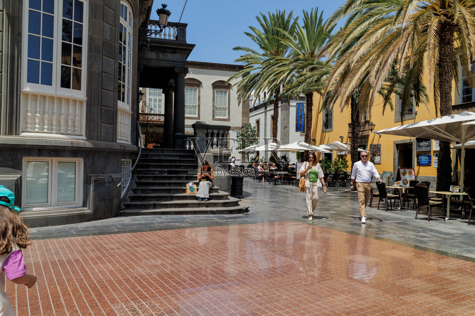 大加那利岛的拉斯帕尔马斯照片摄影图片